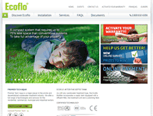 Tablet Screenshot of ecoflobiofilter.com